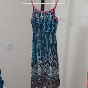 Cute spaghetti strap design dress